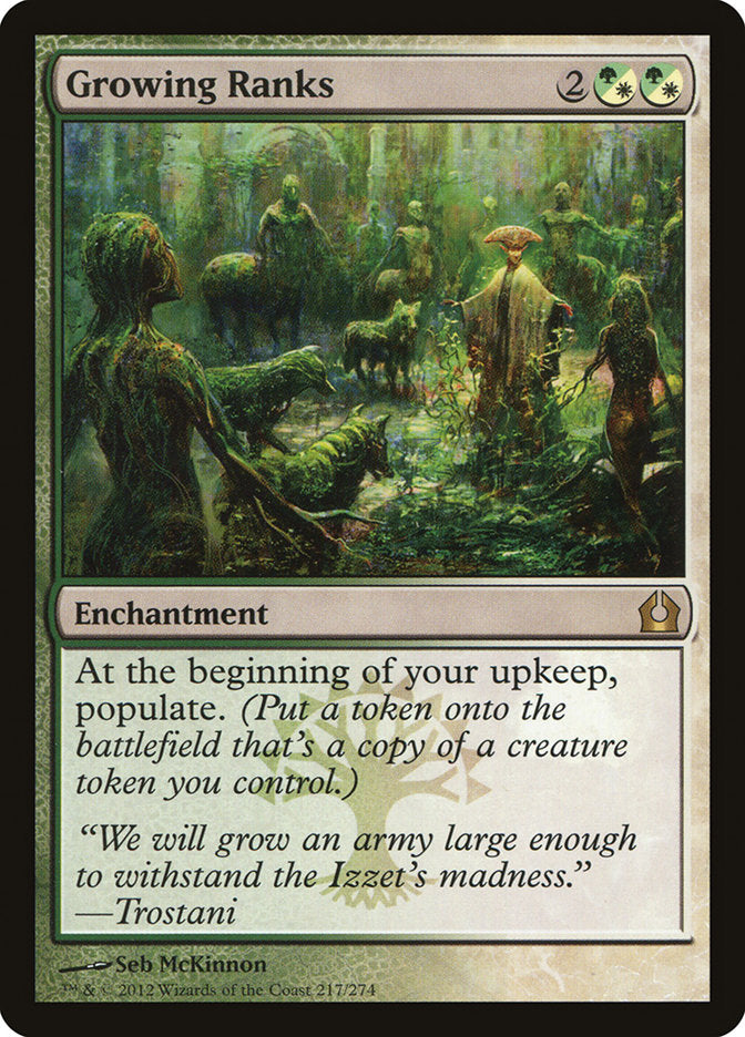 Growing Ranks [Return to Ravnica] | Gate City Games LLC