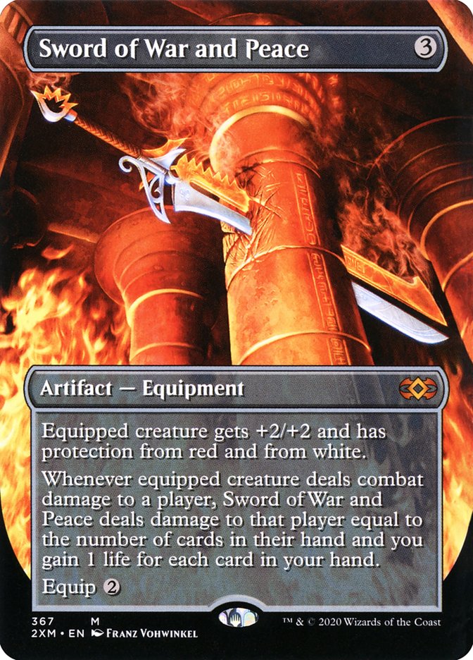 Sword of War and Peace (Toppers) [Double Masters] | Gate City Games LLC