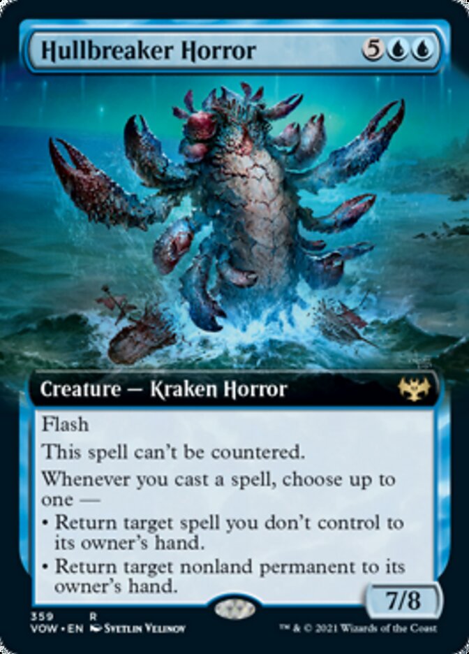 Hullbreaker Horror (Extended Art) [Innistrad: Crimson Vow] | Gate City Games LLC