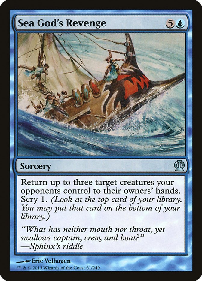 Sea God's Revenge [Theros] | Gate City Games LLC