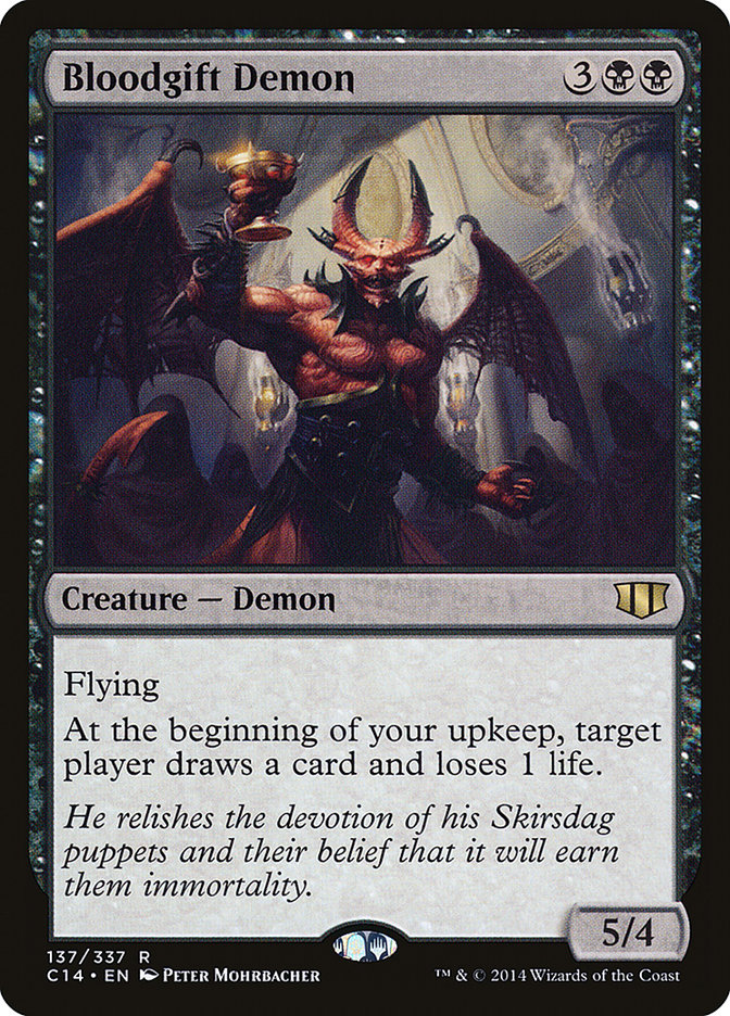Bloodgift Demon [Commander 2014] | Gate City Games LLC