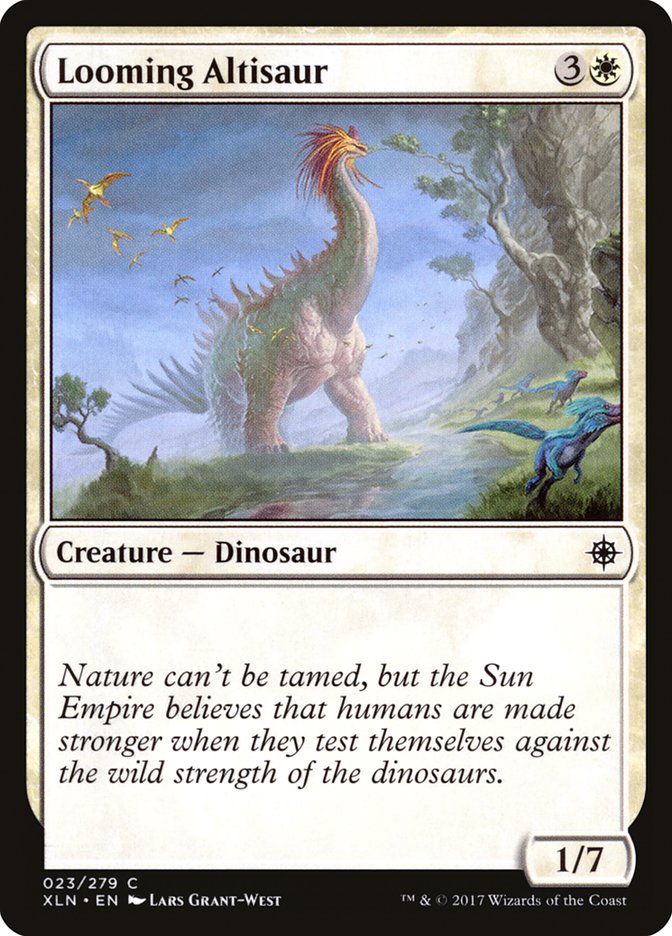 Looming Altisaur [Ixalan] | Gate City Games LLC