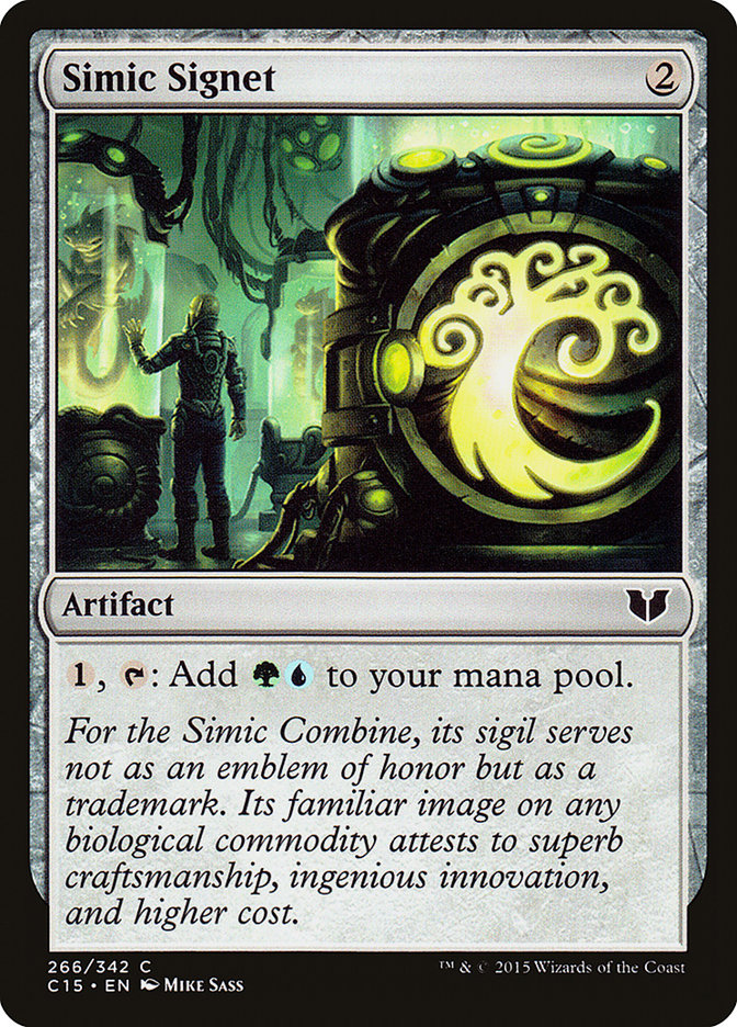 Simic Signet [Commander 2015] | Gate City Games LLC