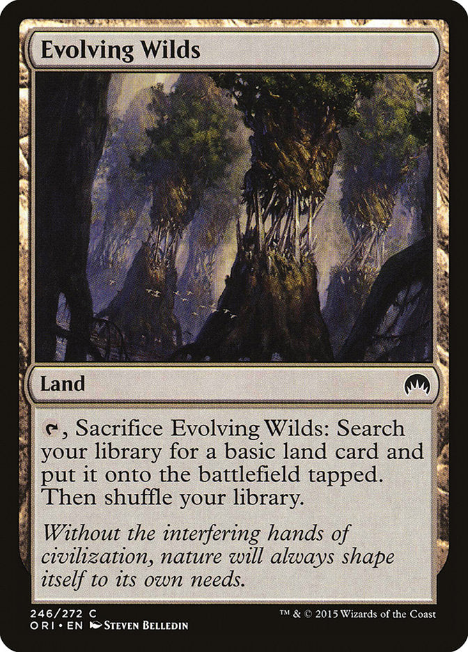 Evolving Wilds [Magic Origins] | Gate City Games LLC