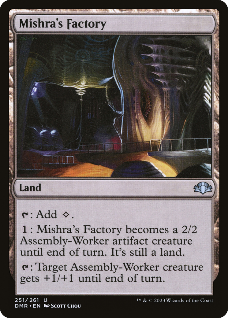 Mishra's Factory [Dominaria Remastered] | Gate City Games LLC