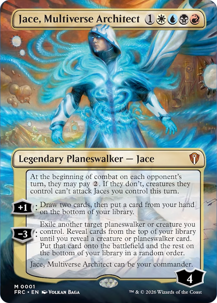 Jace, Multiverse Architect (Borderless) [Reality Fracture Commander] | Gate City Games LLC