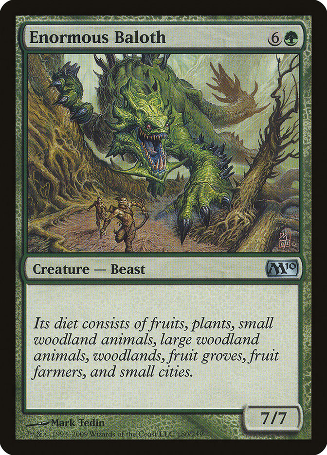 Enormous Baloth [Magic 2010] | Gate City Games LLC