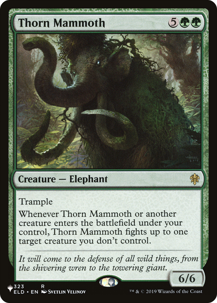 Thorn Mammoth [The List Reprints] | Gate City Games LLC