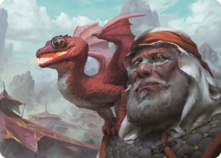 Dragon Whelp Art Card [Dominaria United Art Series] | Gate City Games LLC
