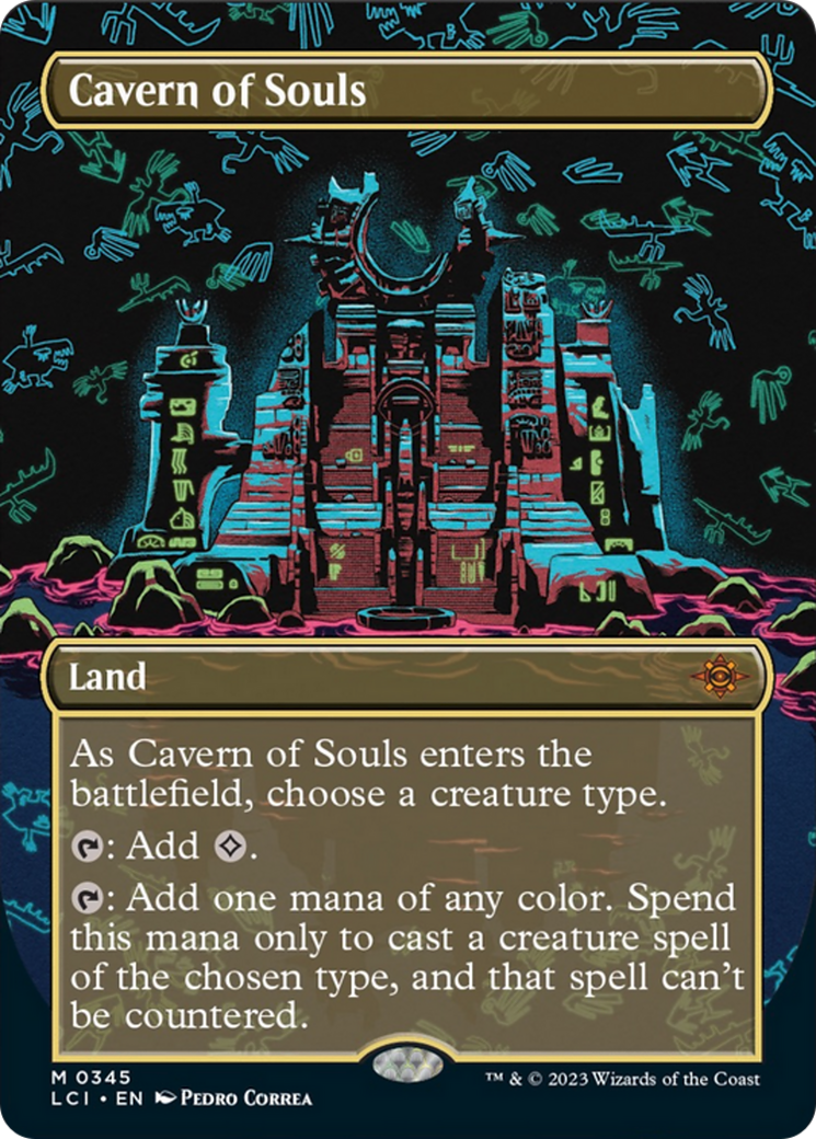 Cavern of Souls (0345) (Borderless) [The Lost Caverns of Ixalan] | Gate City Games LLC