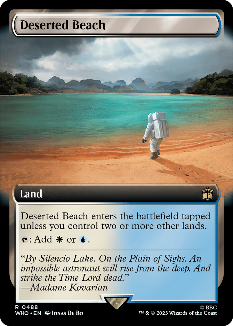 Deserted Beach (Extended Art) [Doctor Who] | Gate City Games LLC