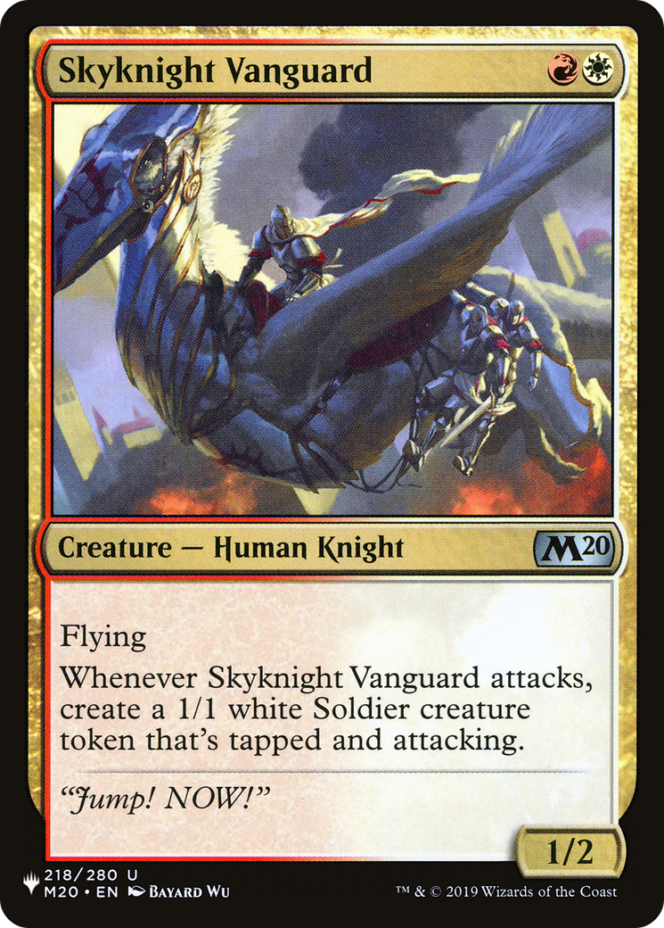 Skyknight Vanguard [The List Reprints] | Gate City Games LLC