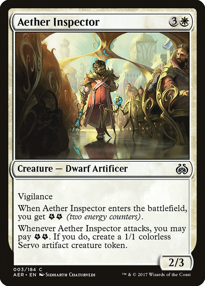 Aether Inspector [Aether Revolt] | Gate City Games LLC