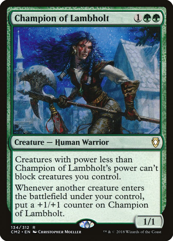 Champion of Lambholt [Commander Anthology Volume II] | Gate City Games LLC