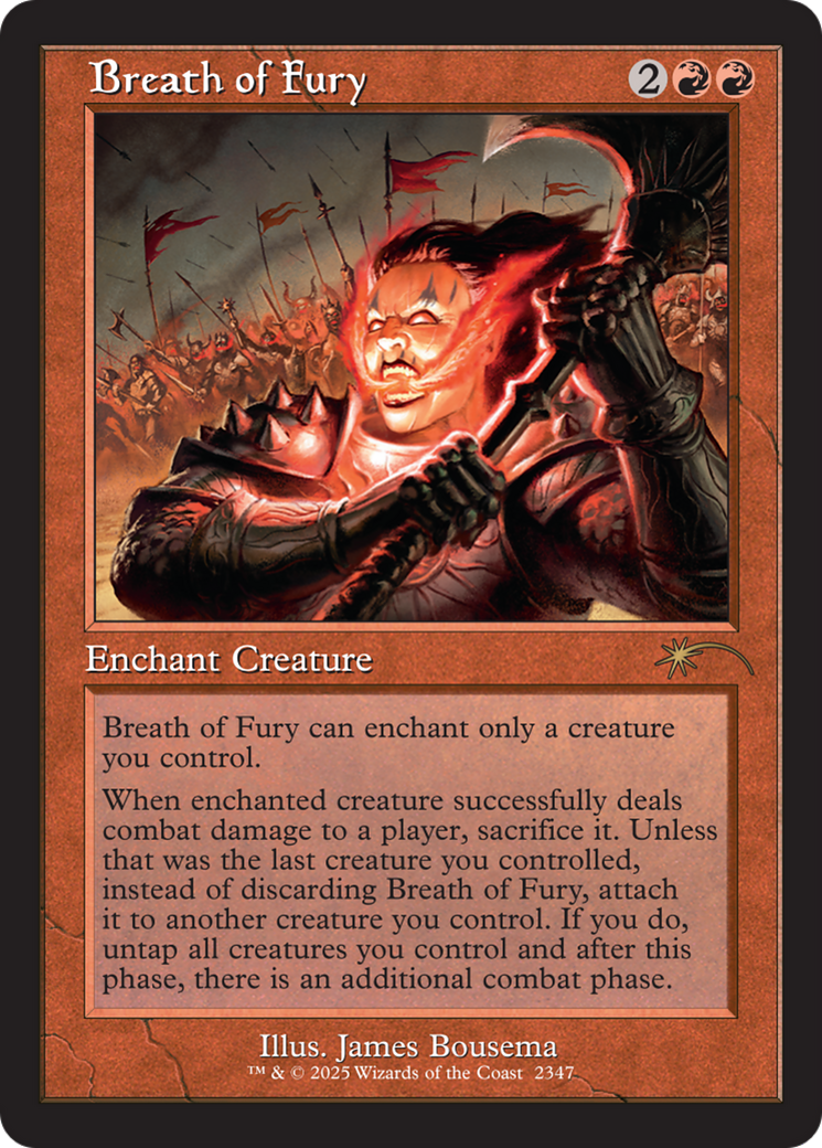 Breath of Fury [Secret Lair Drop Series] | Gate City Games LLC