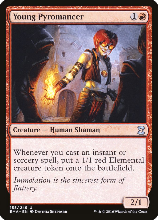 Young Pyromancer [Eternal Masters] | Gate City Games LLC