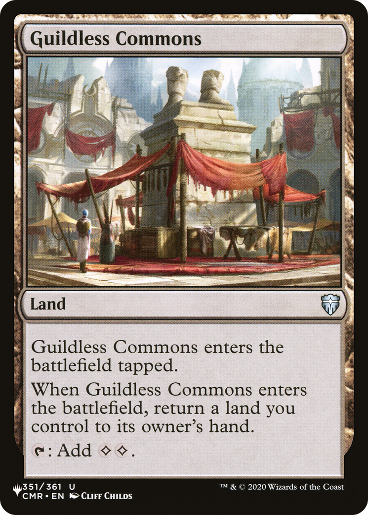 Guildless Commons [The List Reprints] | Gate City Games LLC