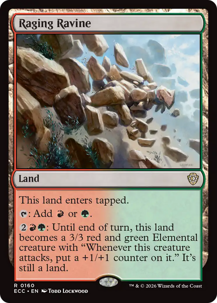 Raging Ravine [Lorwyn Eclipsed Commander] | Gate City Games LLC