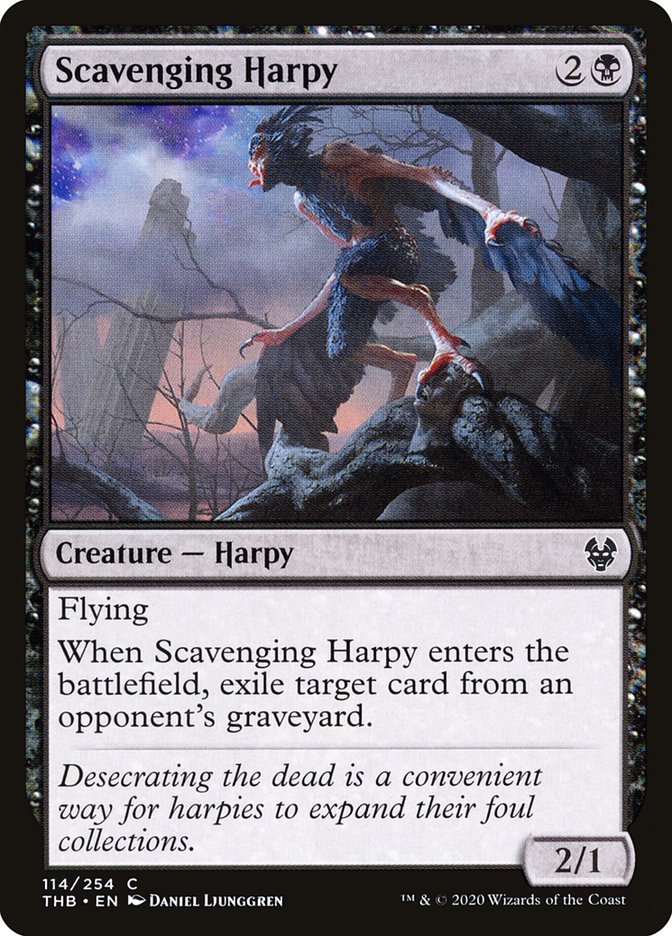 Scavenging Harpy [Theros Beyond Death] | Gate City Games LLC