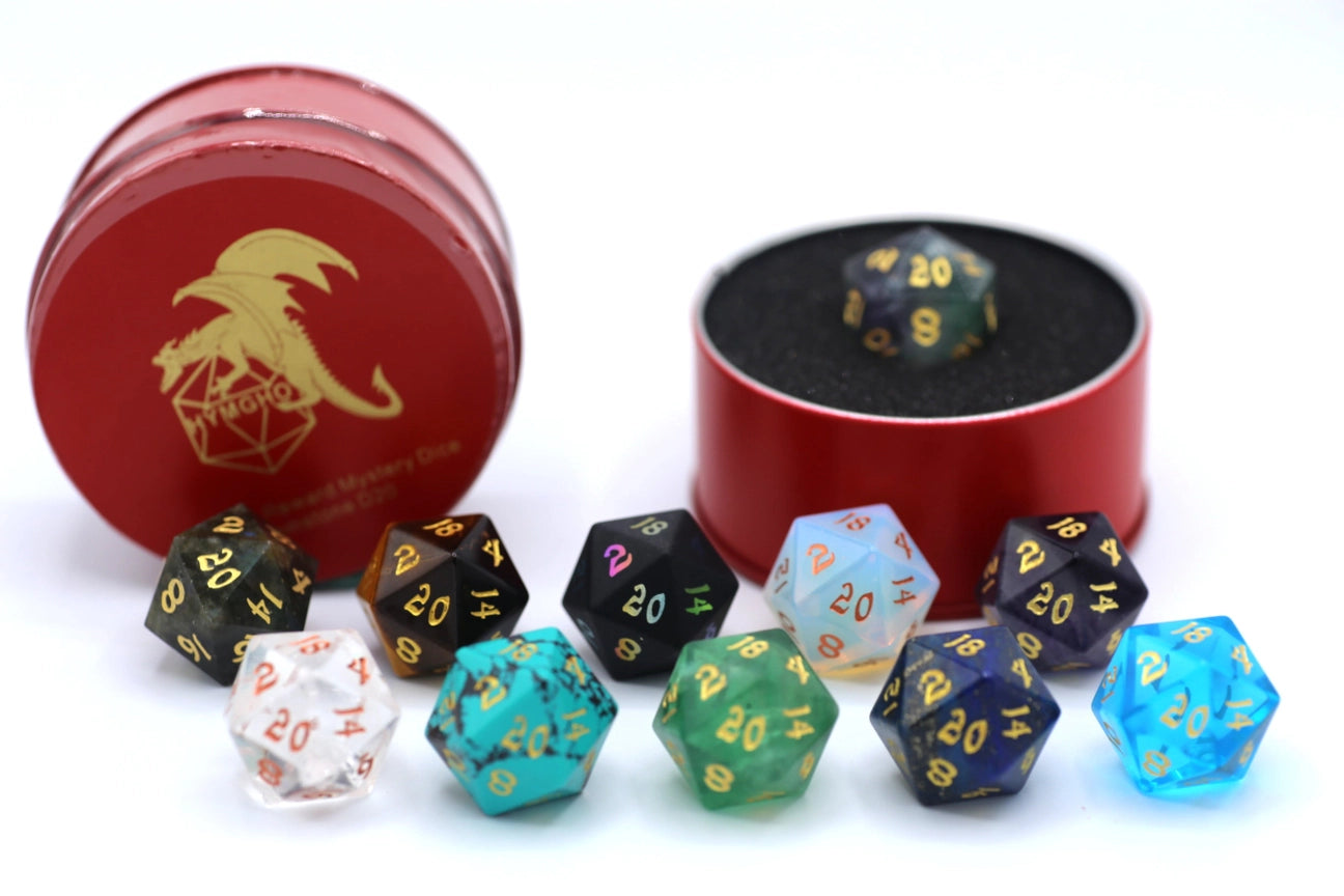Quests Reward Mystery D20 - Gemstone | Gate City Games LLC