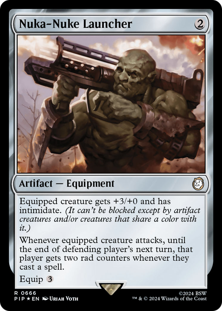 Nuka-Nuke Launcher (Surge Foil) [Fallout] | Gate City Games LLC