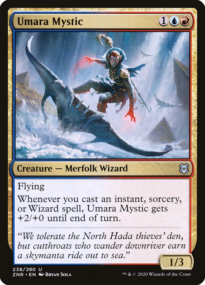 Umara Mystic [Zendikar Rising] | Gate City Games LLC