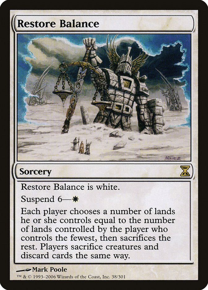 Restore Balance [Time Spiral] | Gate City Games LLC