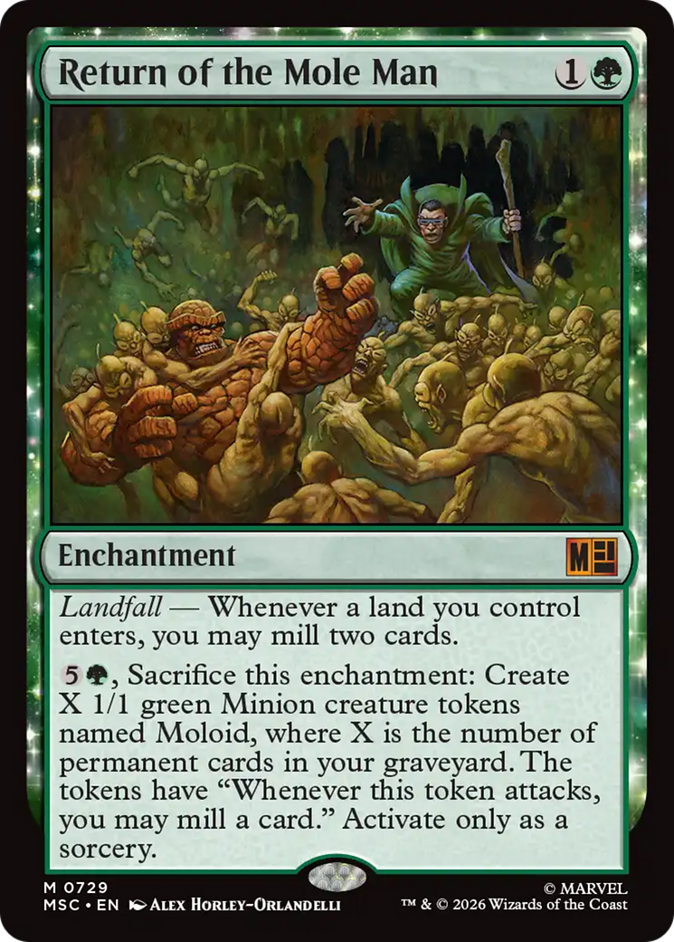 Return of the Mole Man [Marvel Super Heroes Commander] | Gate City Games LLC