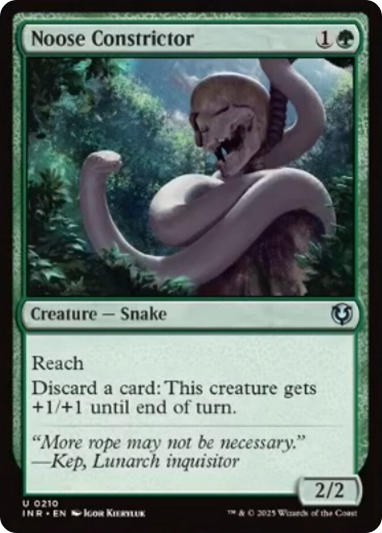 Noose Constrictor [Innistrad Remastered] | Gate City Games LLC