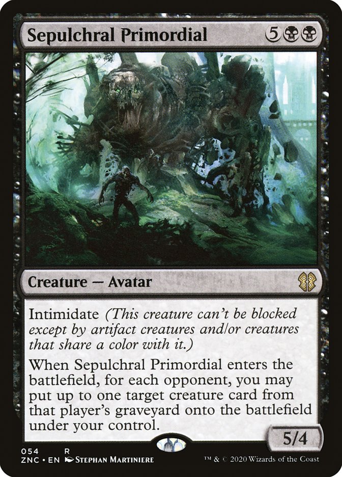 Sepulchral Primordial [Zendikar Rising Commander] | Gate City Games LLC