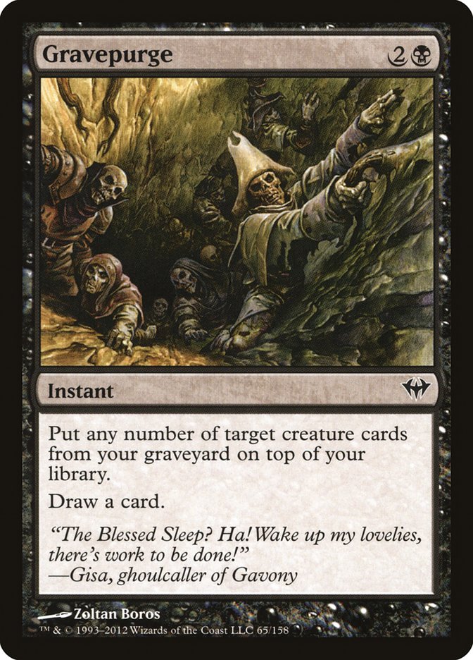 Gravepurge [Dark Ascension] | Gate City Games LLC