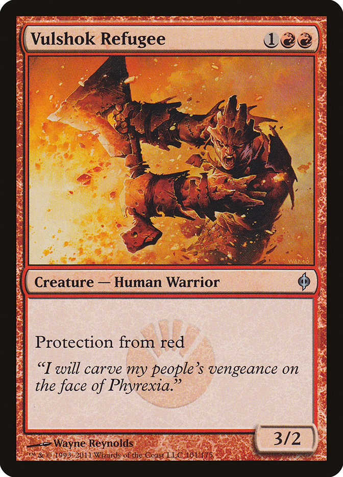 Vulshok Refugee [New Phyrexia] | Gate City Games LLC