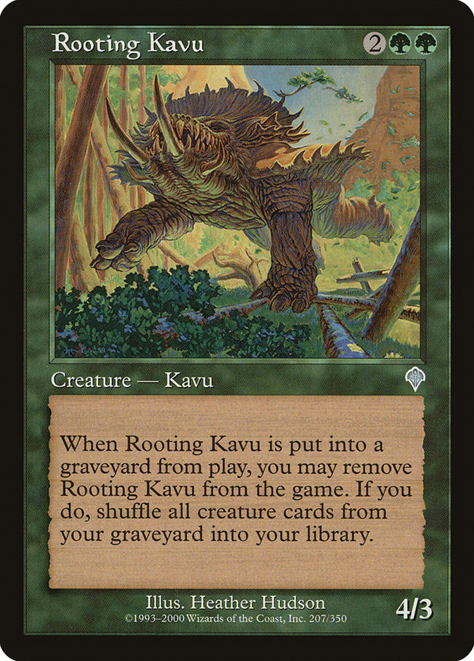 Rooting Kavu [Invasion] | Gate City Games LLC