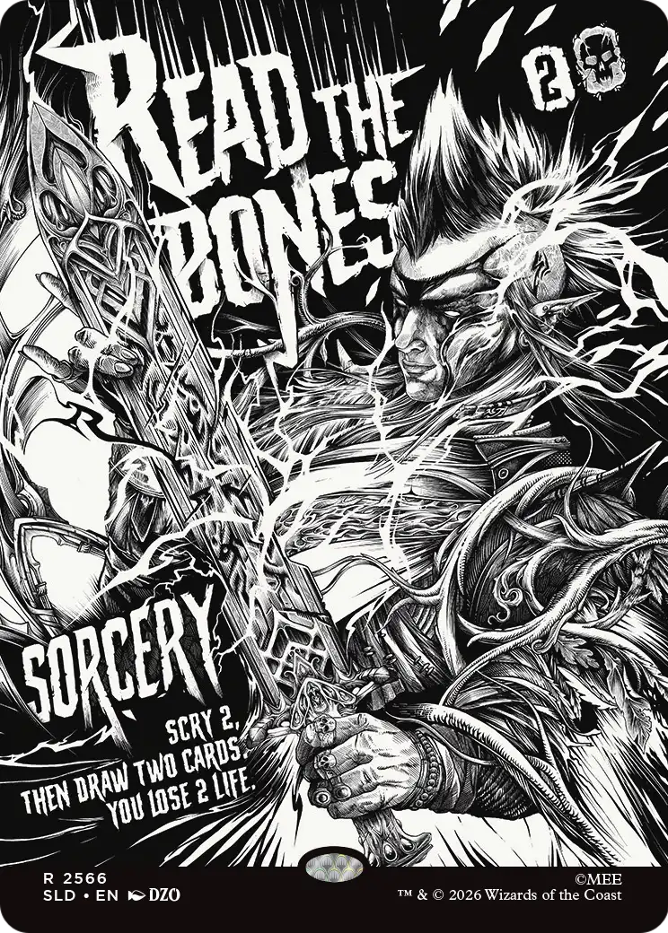 Read the Bones (2566) [Secret Lair Drop Series] | Gate City Games LLC