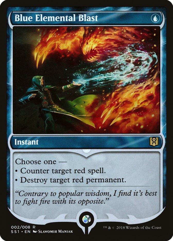 Blue Elemental Blast [Signature Spellbook: Jace] | Gate City Games LLC