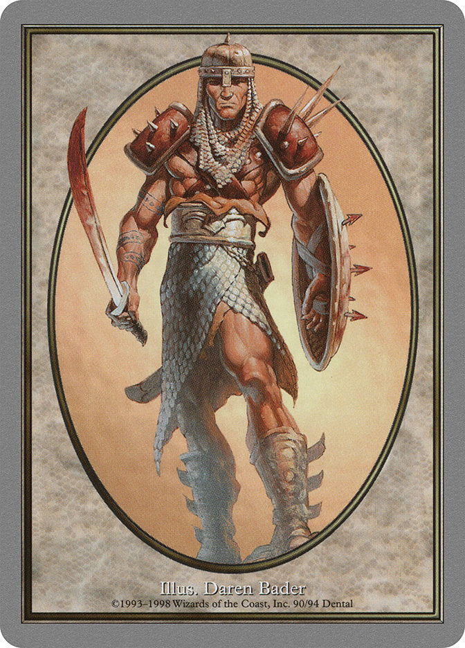 Soldier Token [Unglued Tokens] | Gate City Games LLC