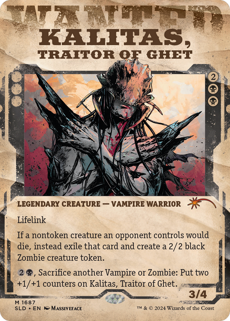 Kalitas, Traitor of Ghet [Secret Lair Drop Series] | Gate City Games LLC