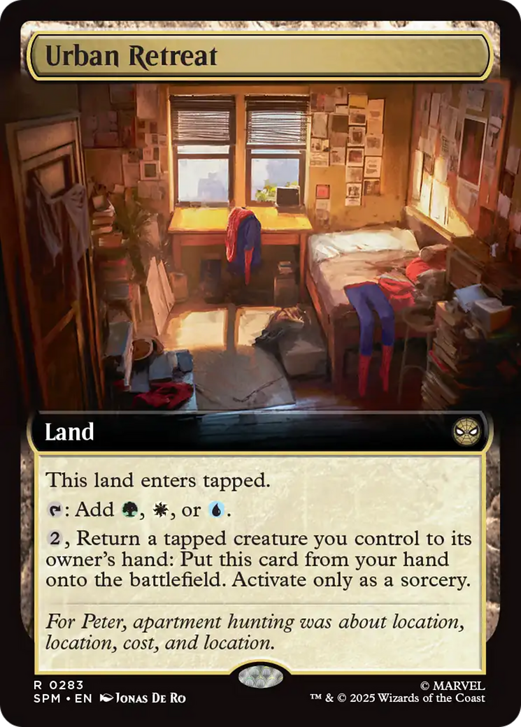 Urban Retreat (Extended Art) [Marvel's Spider-Man] | Gate City Games LLC