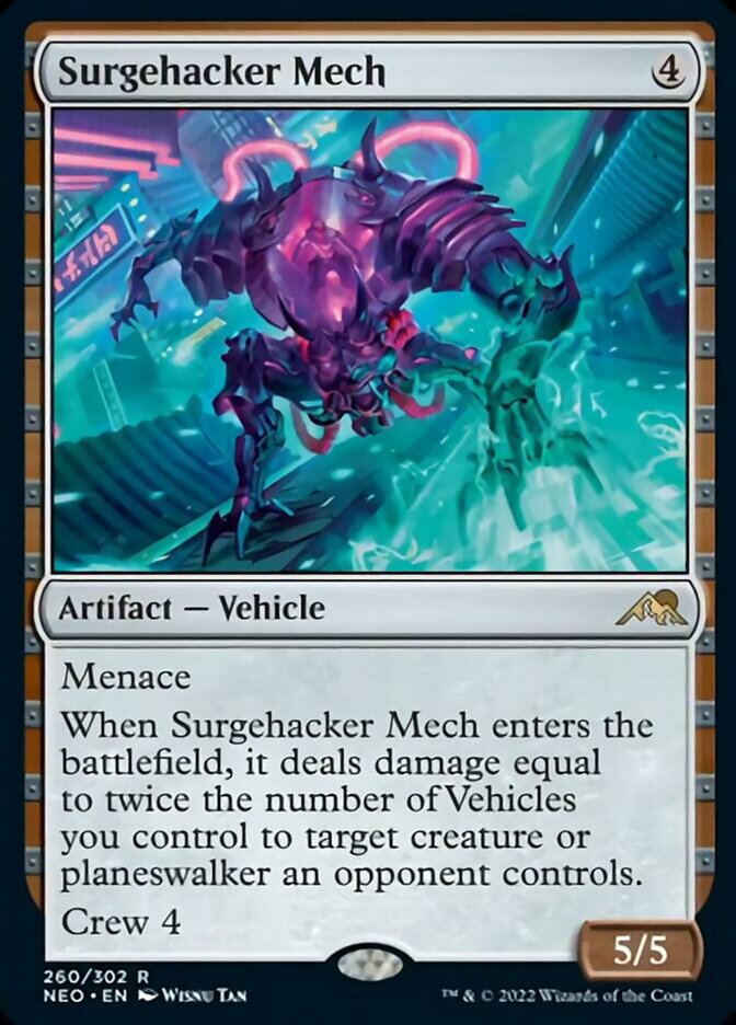 Surgehacker Mech [Kamigawa: Neon Dynasty] | Gate City Games LLC