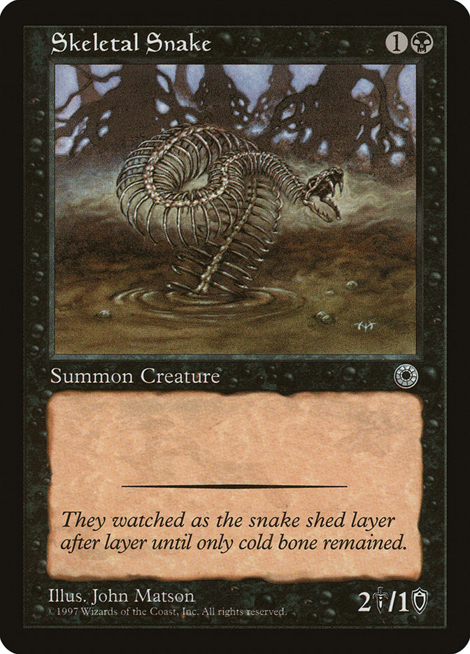 Skeletal Snake [Portal] | Gate City Games LLC