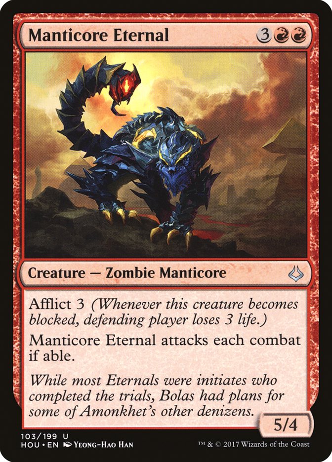 Manticore Eternal [Hour of Devastation] | Gate City Games LLC