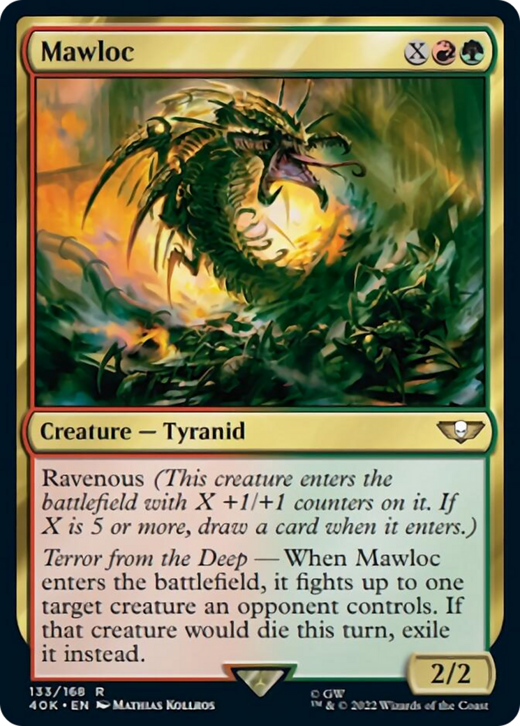 Mawloc (Surge Foil) [Warhammer 40,000] | Gate City Games LLC