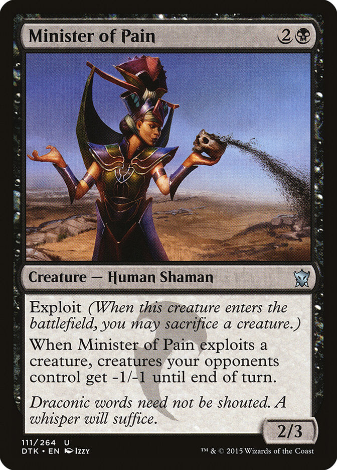 Minister of Pain [Dragons of Tarkir] | Gate City Games LLC