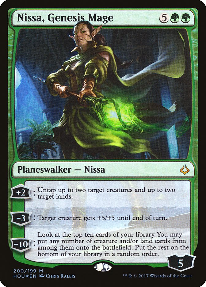 Nissa, Genesis Mage [Hour of Devastation] | Gate City Games LLC