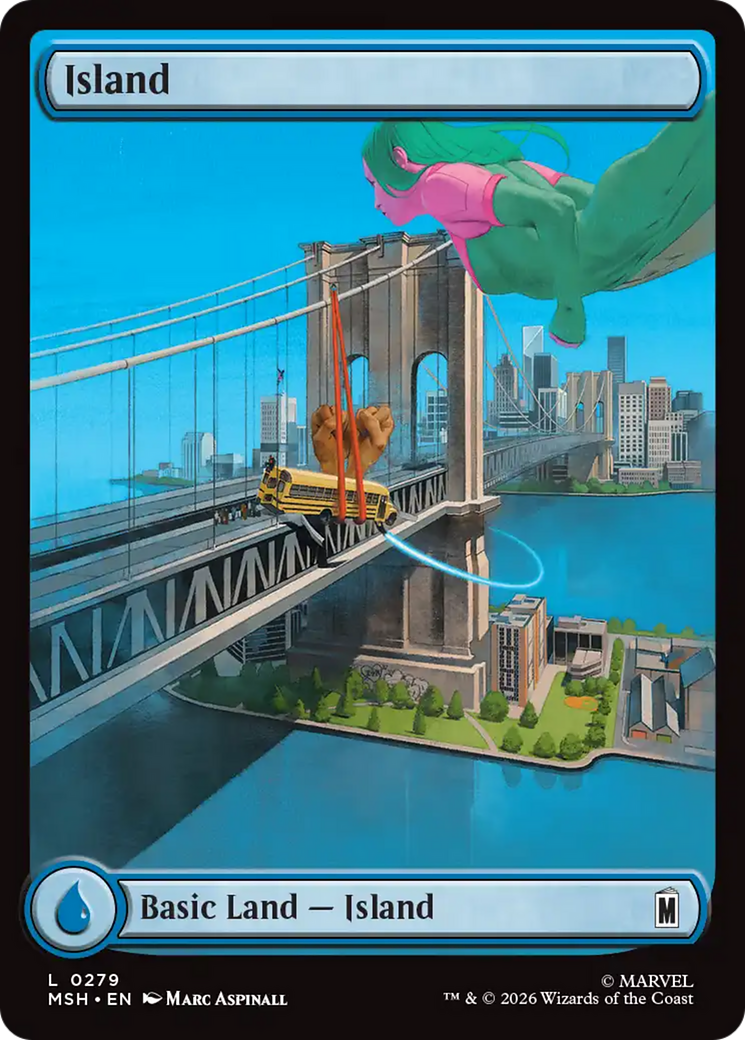 Island (0279) [Marvel Super Heroes] | Gate City Games LLC