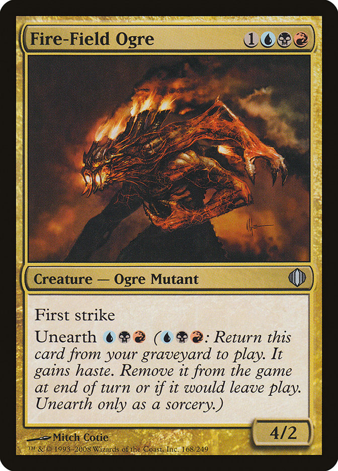 Fire-Field Ogre [Shards of Alara] | Gate City Games LLC