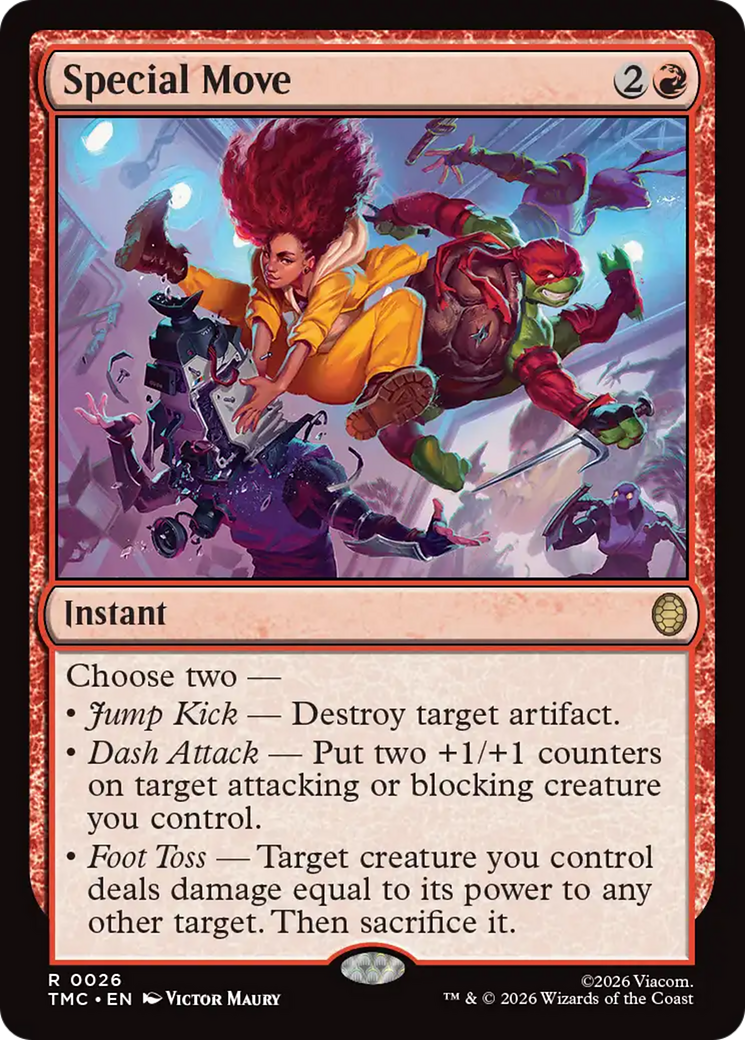Special Move [Teenage Mutant Ninja Turtles Commander] | Gate City Games LLC