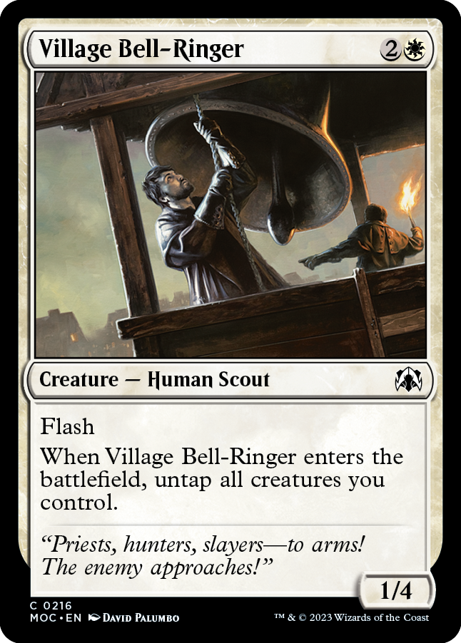 Village Bell-Ringer [March of the Machine Commander] | Gate City Games LLC