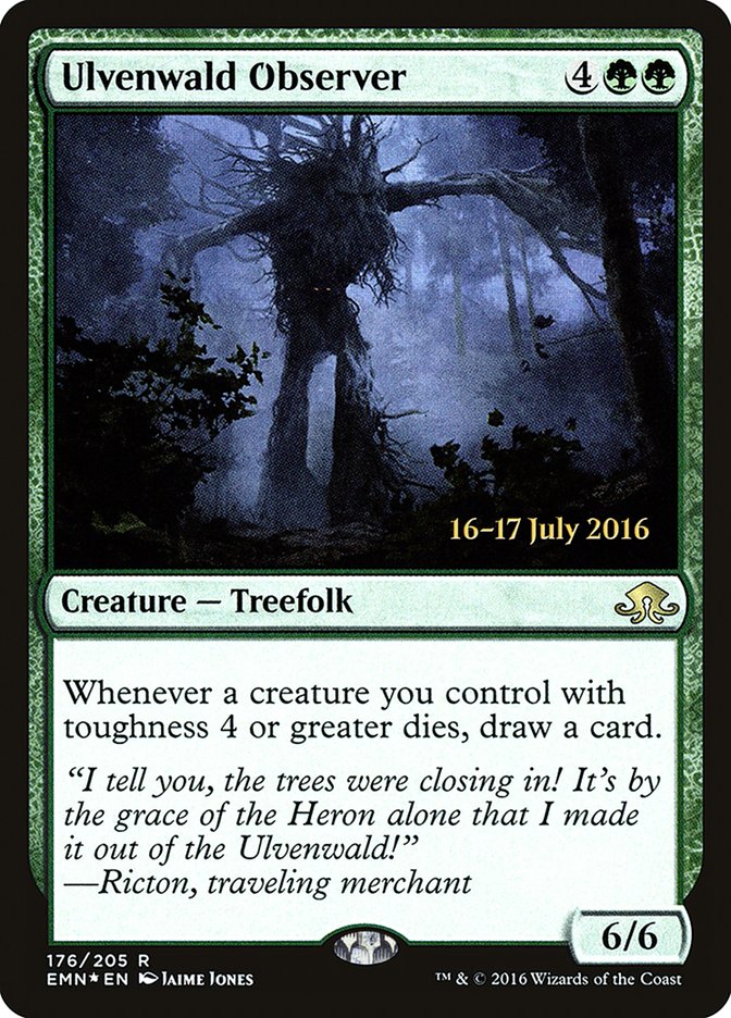 Ulvenwald Observer [Eldritch Moon Prerelease Promos] | Gate City Games LLC