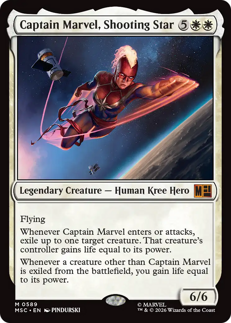 Captain Marvel, Shooting Star [Marvel Super Heroes Commander] | Gate City Games LLC